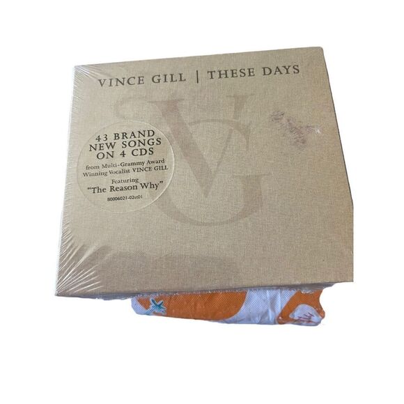 These Days by Vince Gill 4 CD Disc 43 Brand New Songs new not opened - Picture 8 of 8